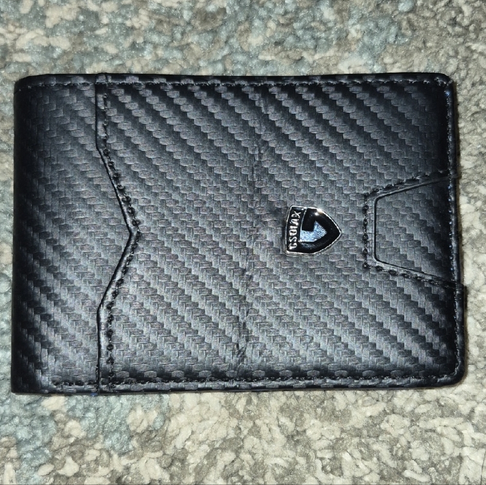 Carbon Fiber Black Wallet